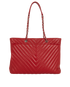 Chevron Tote Bag, back view